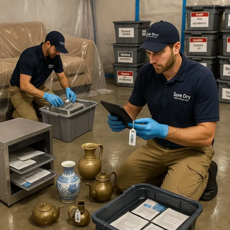 Content Protection and Restoration process in Bayside, NY